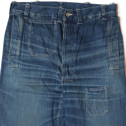 Lot JG-01S 1910s Netmaker's Trousers USED WASH