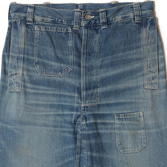 Lot JG-01S 1910s Netmaker's Trousers USED WASH(淡)