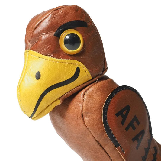 Lot 5243 GENUINE LEATHER MASCOT DOLL USAFA "FALCON"