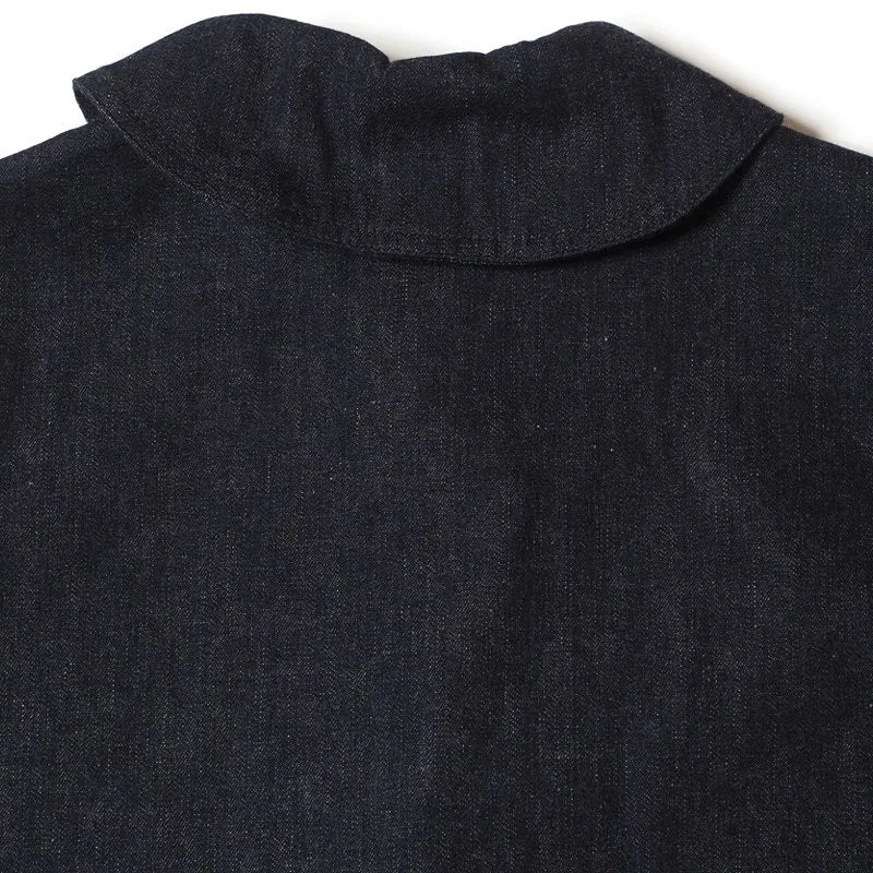 Lot 2220 US Navy Shawl Collar Coverall Indigo Denim