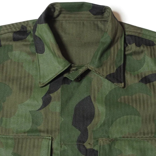 Lot 2226 USMC HBT P53 UTILITY JACKET FIRST-TIME CAMOUFLAGE ONE WASH