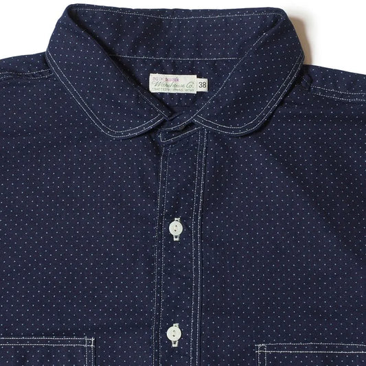 Lot 3058 WABASH DOT PRINT SHIRTS(ROUND COLLAR)
