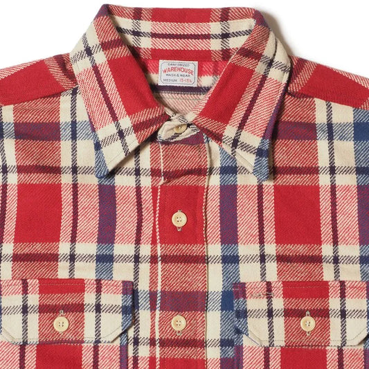 Lot 3104 FLANNEL SHIRTS D柄【2024 MODEL】ONE WASH