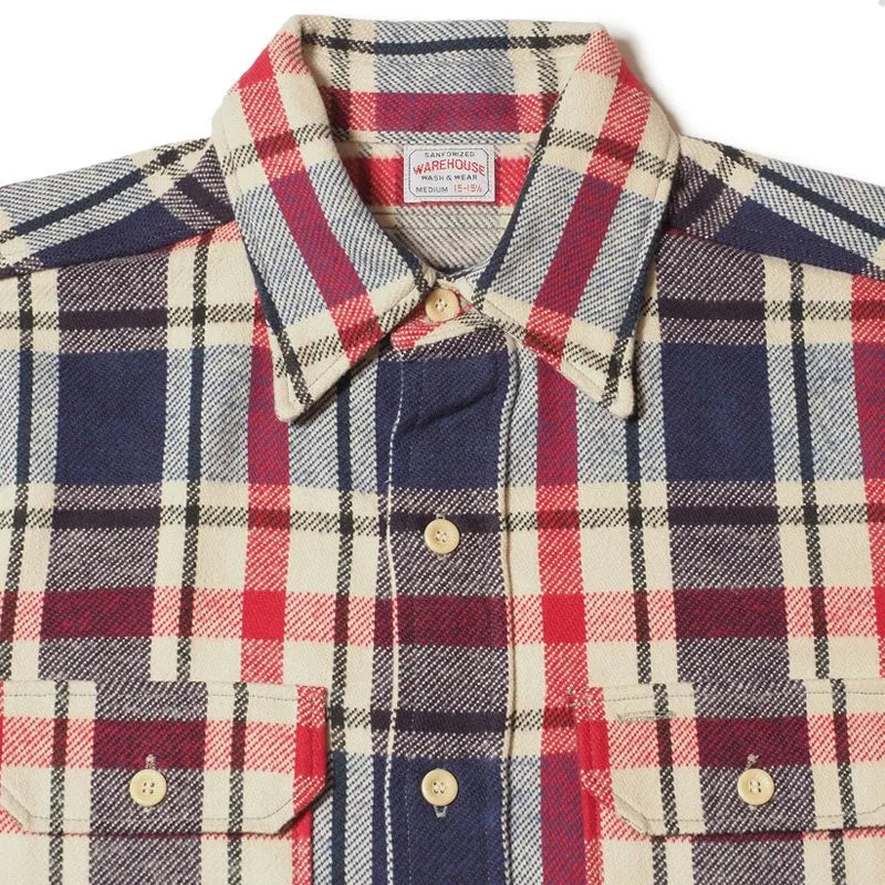 Lot 3104 FLANNEL SHIRTS D柄【2024 MODEL】ONE WASH