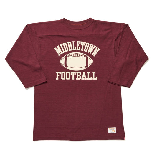 Lot 4063 3/4 Sleeve Football T-Shirt MIDDLETOWN