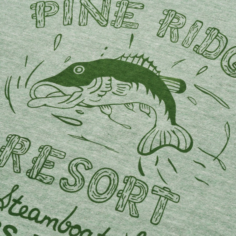 Lot 4096 88/12杢クルーネックT PINE RIDGE