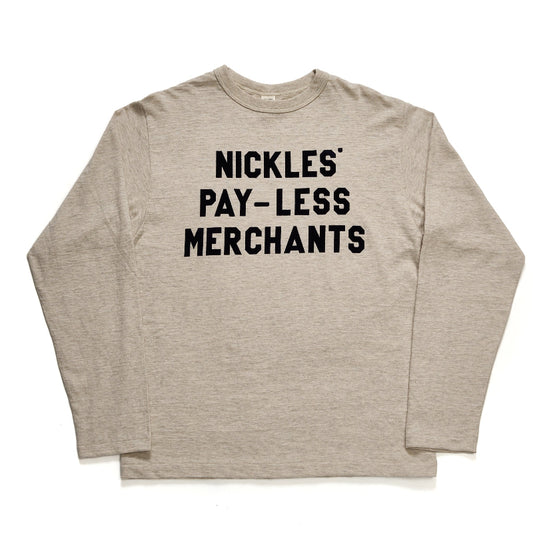 Lot 5906 長袖クルーネックT NICKLES