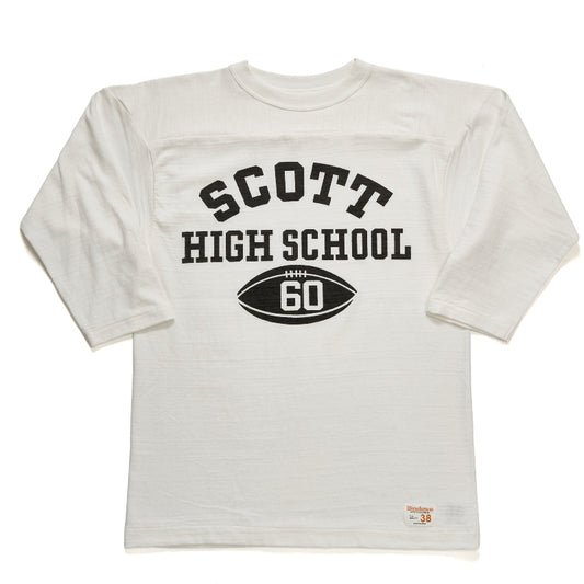 Lot 4063 7分袖フットボールT SCOTT