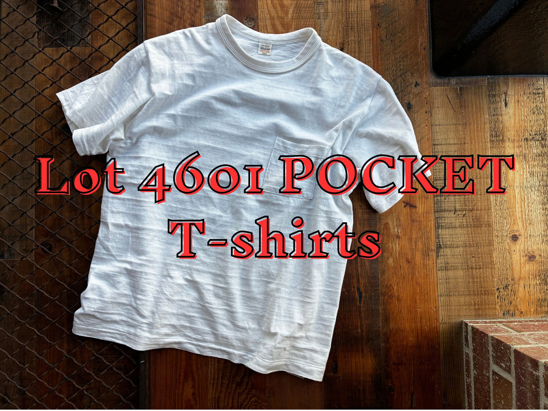 Lot 4601 POCKET T-shirts — Off & Oatmeal Restocked