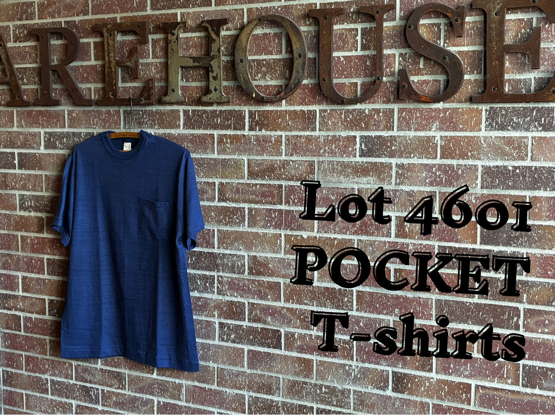 Lot 4601 POCKET T-shirts — H.GRAY & NAVY Restocked