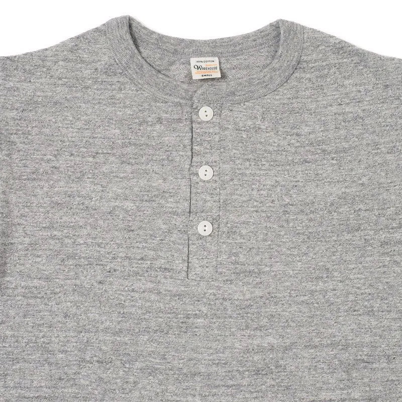 Lot 5907 長袖ヘンリーネックT