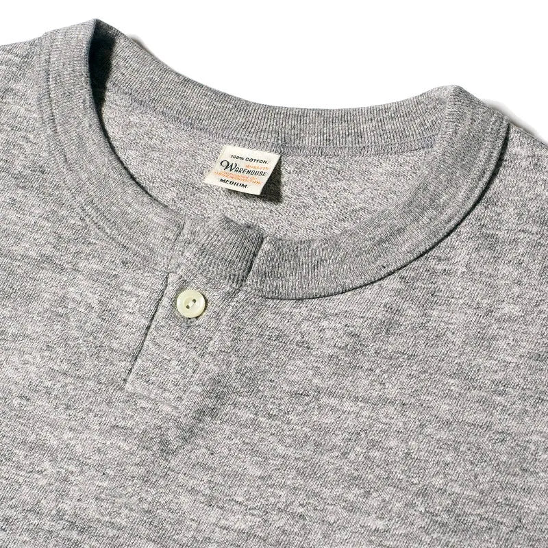 Lot 4082 1ボタン HENRY NECK T-shirts  無地