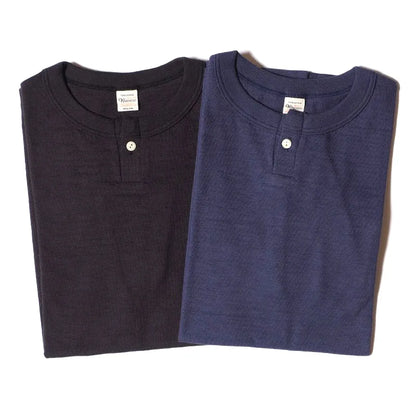 Lot 4082 1ボタン HENRY NECK T-shirts  無地