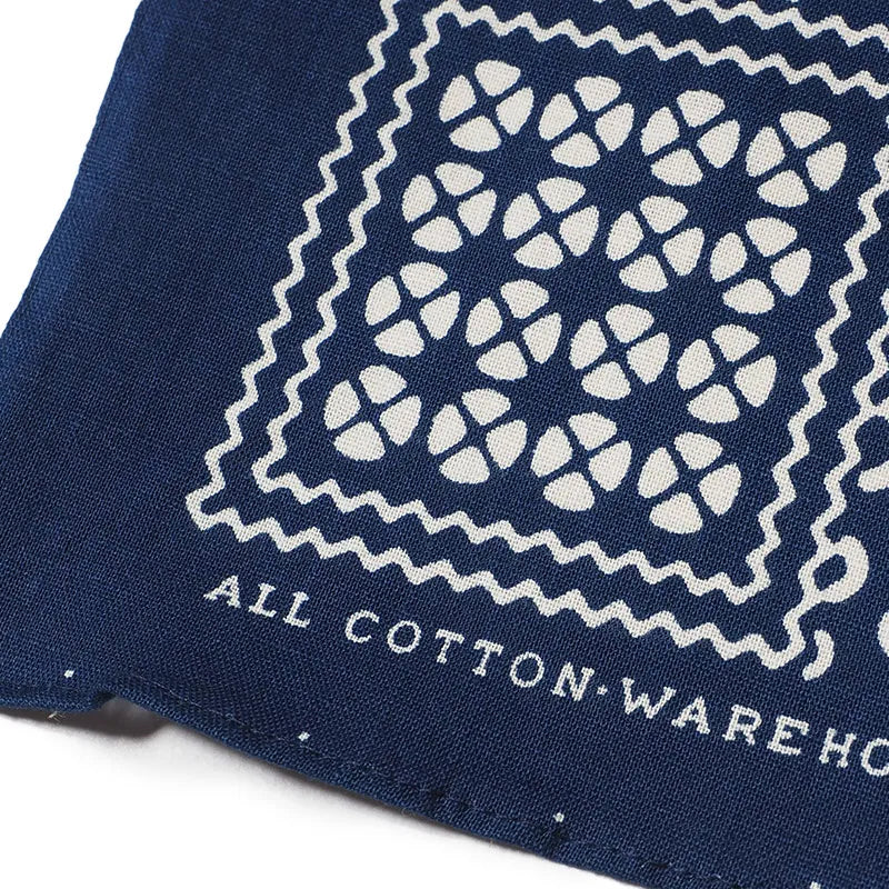 Lot 5227 SELVEDGE INDIGO BANDANA C柄(CIRCLE)