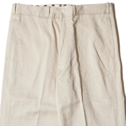 Lot 1222 FLIP TOP STYLE PIQUE PANTS ピケ