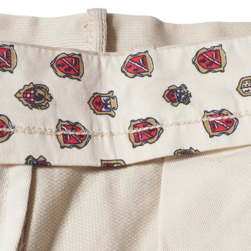 Lot 1222 FLIP TOP STYLE PIQUE PANTS ピケ