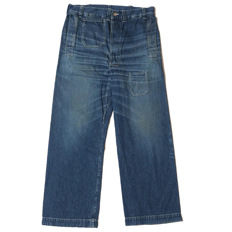 Lot JG-01S 1910s Netmaker's Trousers USED WASH