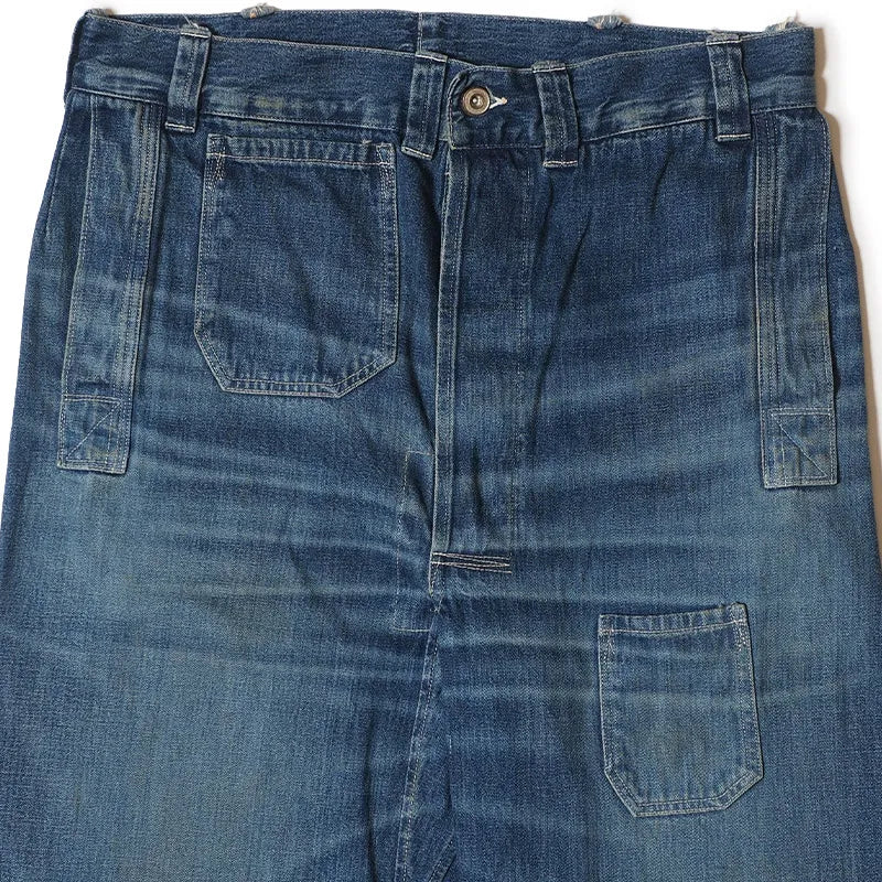 Lot JG-01S 1910s Netmaker's Trousers USED WASH