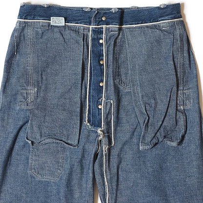 Lot JG-01S 1910s Netmaker's Trousers USED WASH