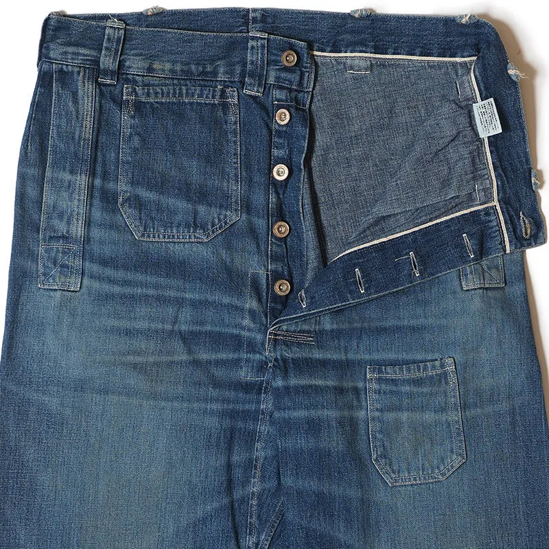 Lot JG-01S 1910s Netmaker's Trousers USED WASH
