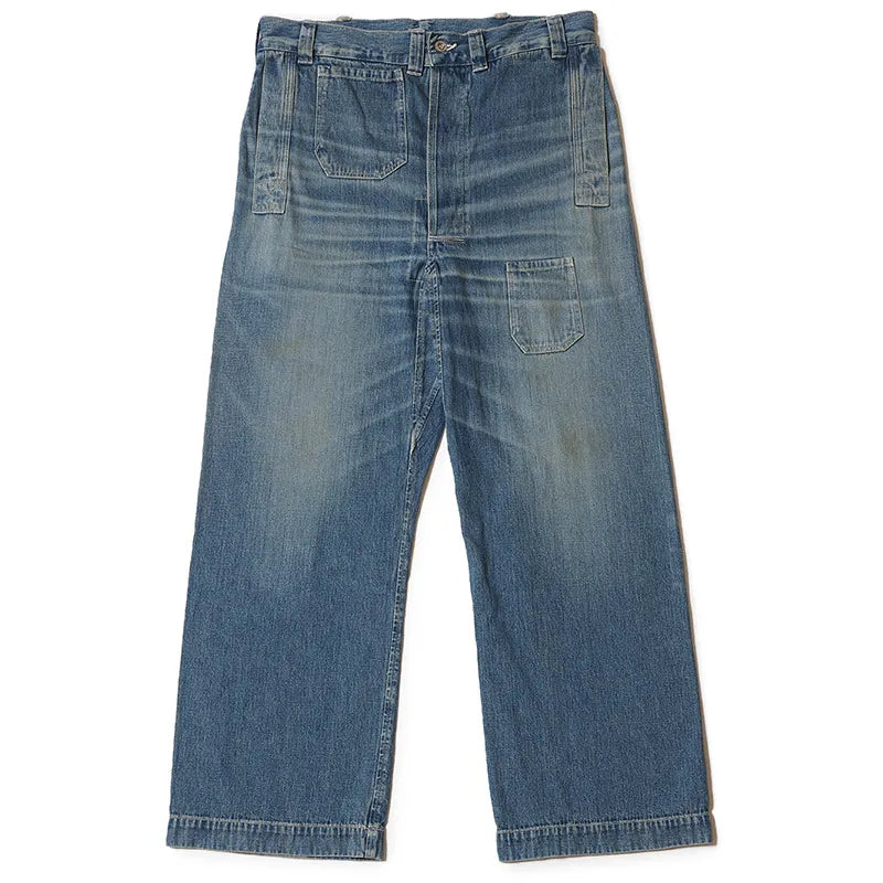 Lot JG-01S 1910s Netmaker's Trousers USED WASH(淡)