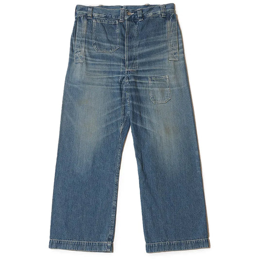 Lot JG-01S 1910s Netmaker's Trousers USED WASH(淡)