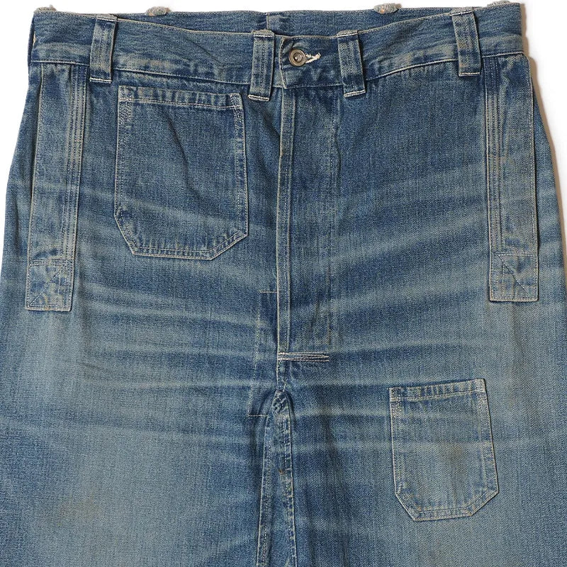 Lot JG-01S 1910s Netmaker's Trousers USED WASH(淡)