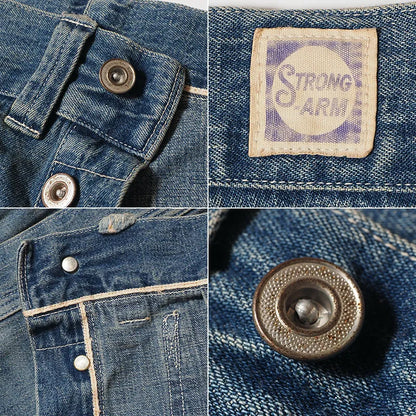 Lot JG-01S 1910s Netmaker's Trousers USED WASH(淡)