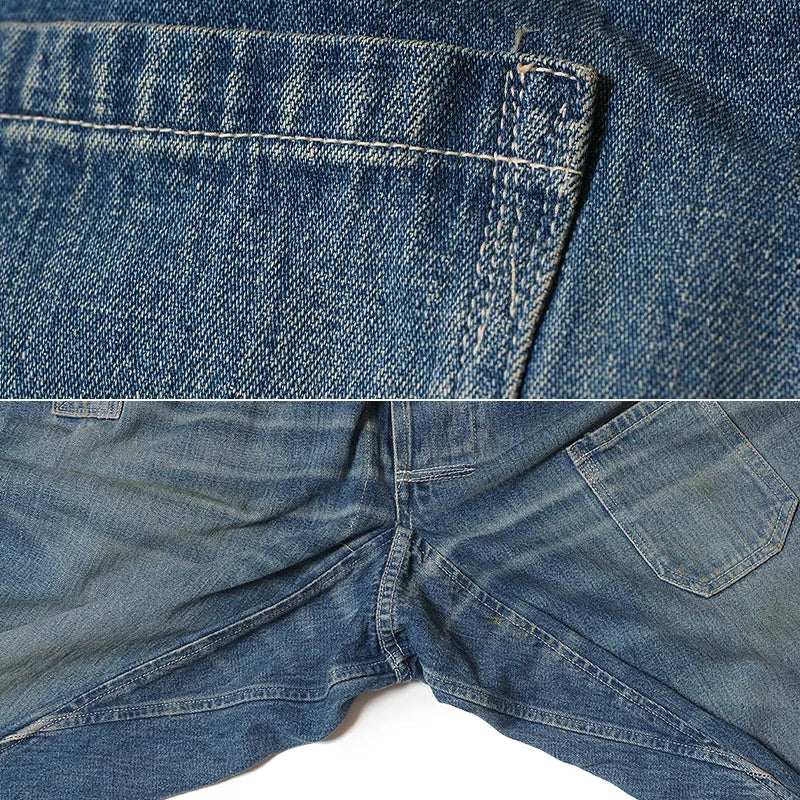 Lot JG-01S 1910s Netmaker's Trousers USED WASH(淡)
