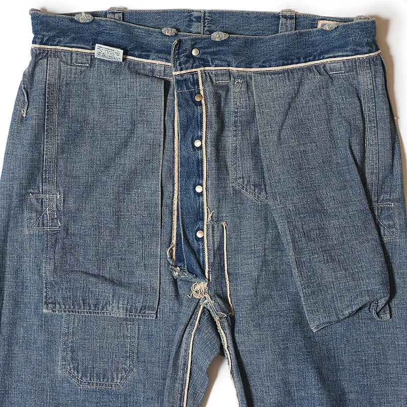 Lot JG-01S 1910s Netmaker's Trousers USED WASH(淡)