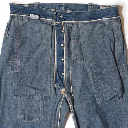 Lot JG-01S 1910s Netmaker's Trousers USED WASH(淡)