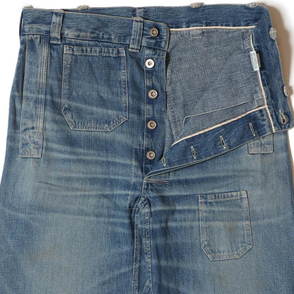 Lot JG-01S 1910s Netmaker's Trousers USED WASH(淡)