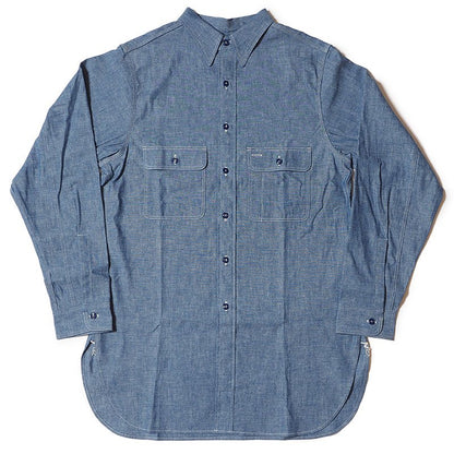 Lot 240 TRIPLE STICH CHAMBRAY SHIRTS 