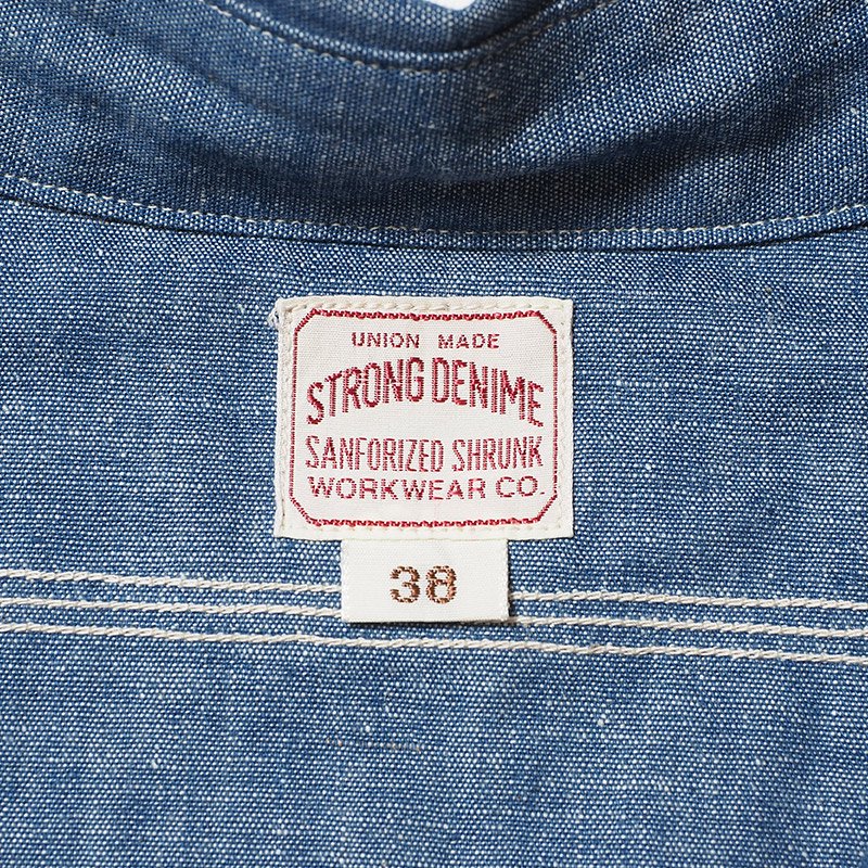 Lot 240 TRIPLE STICH CHAMBRAY SHIRTS 