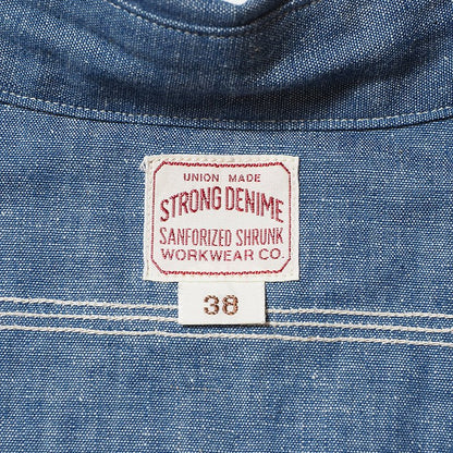 Lot 240 TRIPLE STICH CHAMBRAY SHIRTS 