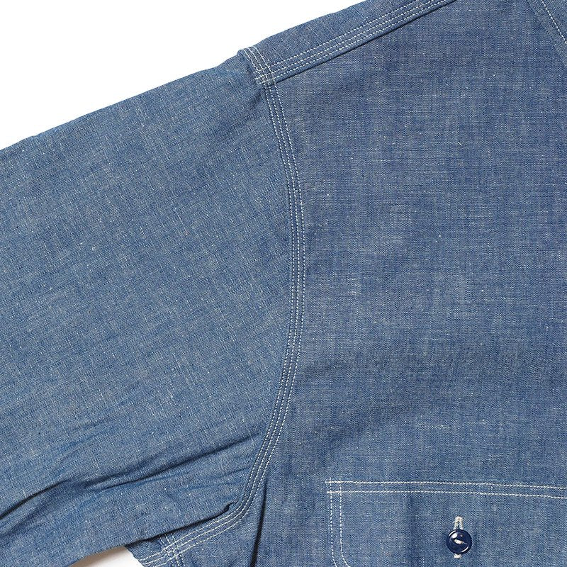 Lot 240 TRIPLE STICH CHAMBRAY SHIRTS 