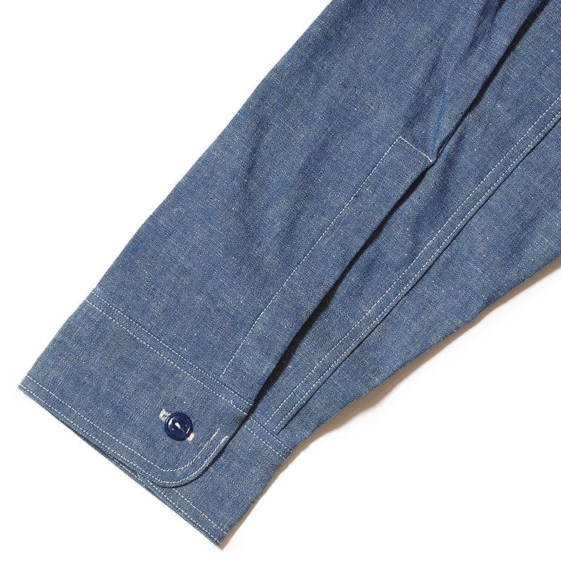 Lot 240 TRIPLE STICH CHAMBRAY SHIRTS 