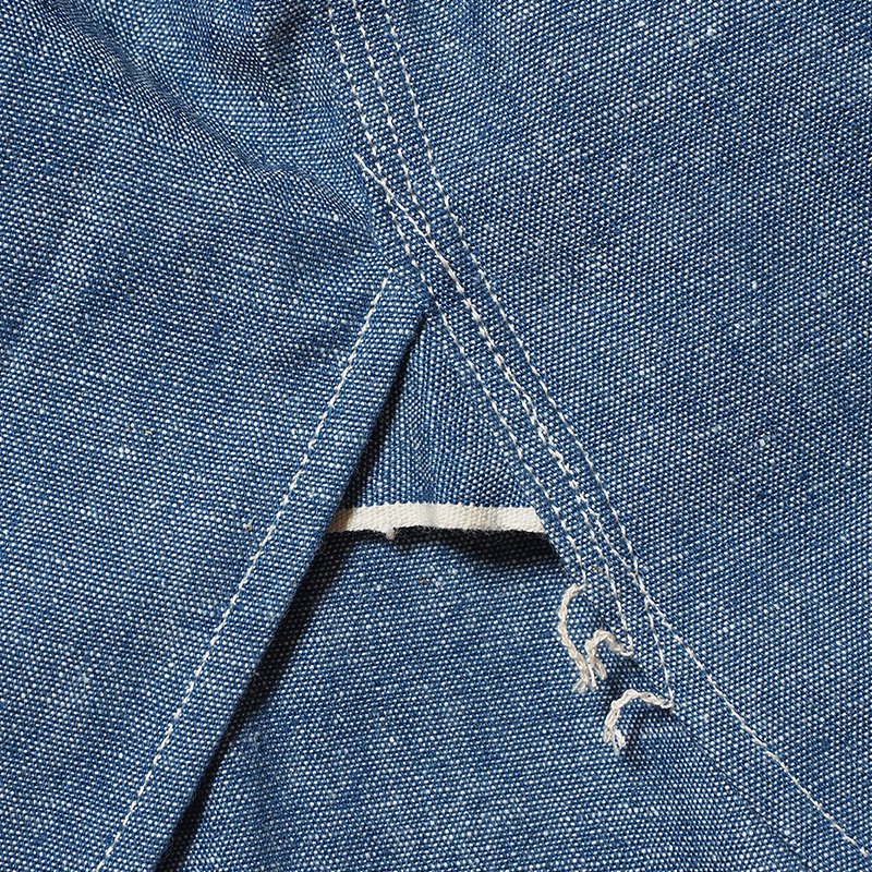 Lot 240 TRIPLE STICH CHAMBRAY SHIRTS 