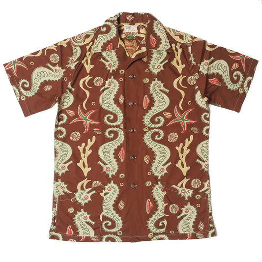 Lot JG-19 Seahorse vs Starfish Print Shirt