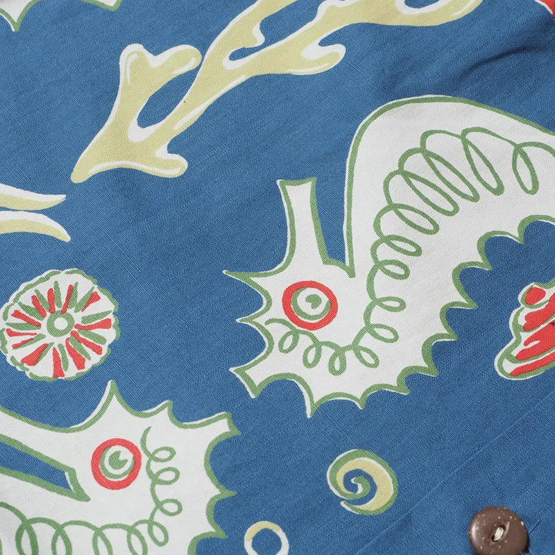 Lot JG-19 Seahorse vs Starfish Print Shirt