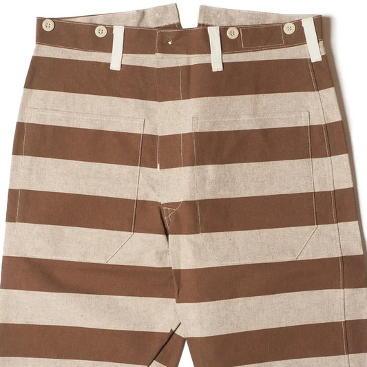 Lot 1230 BROWN PRISONER PANTS