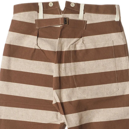 Lot 1230 BROWN PRISONER PANTS