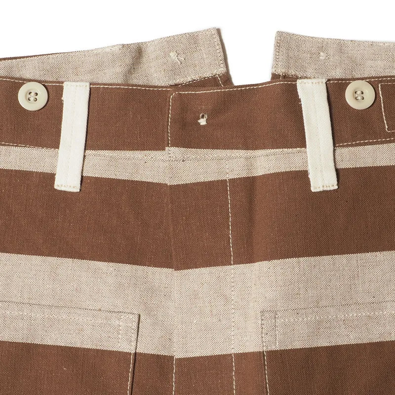 Lot 1230 BROWN PRISONER PANTS