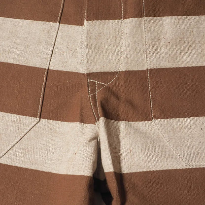 Lot 1230 BROWN PRISONER PANTS