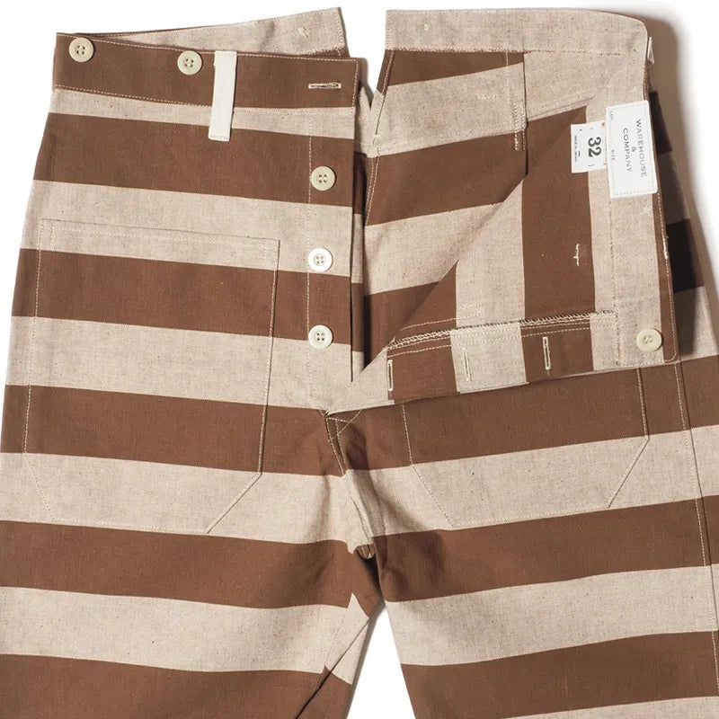 Lot 1230 BROWN PRISONER PANTS