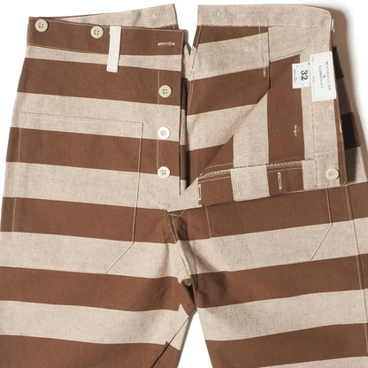 Lot 1230 BROWN PRISONER PANTS