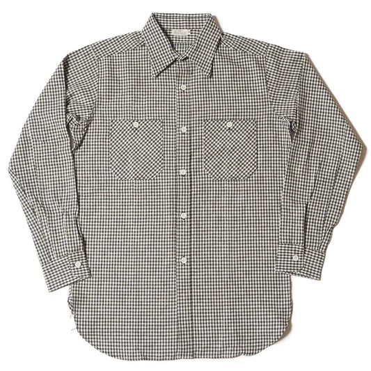 Lot 3055 LONG SLEEVE CHECK WORK SHIRTS【2024 MODEL】A柄(ギンガム)