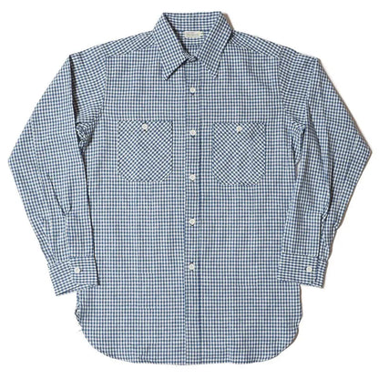 Lot 3055 LONG SLEEVE CHECK WORK SHIRTS【2024 MODEL】A柄(ギンガム)