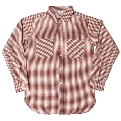 Lot 3055 LONG SLEEVE CHECK WORK SHIRTS【2024 MODEL】A柄(ギンガム)