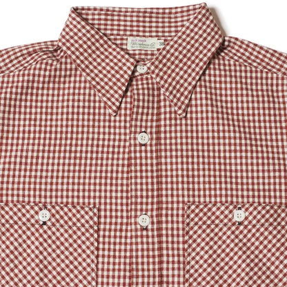 Lot 3055 LONG SLEEVE CHECK WORK SHIRTS【2024 MODEL】A柄(ギンガム)